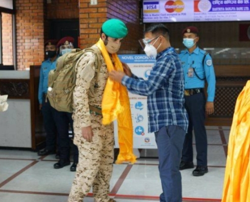 Bahrain’s prince arrives in Nepal for an expedition during Lockdown