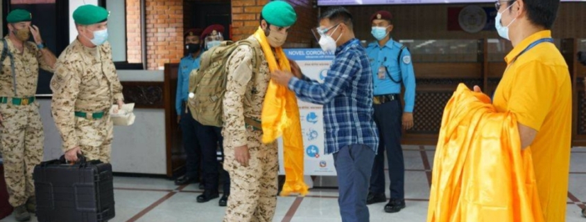 Bahrain’s prince arrives in Nepal for an expedition during Lockdown